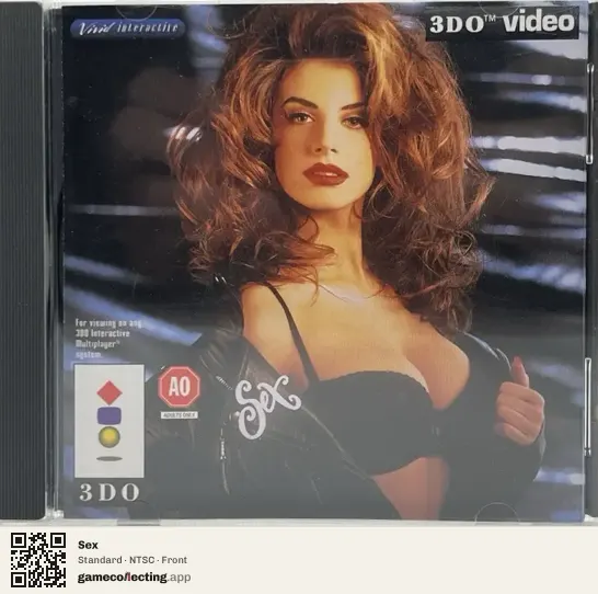 Sex 3DO Interactive Multiplayer, NTSC box front