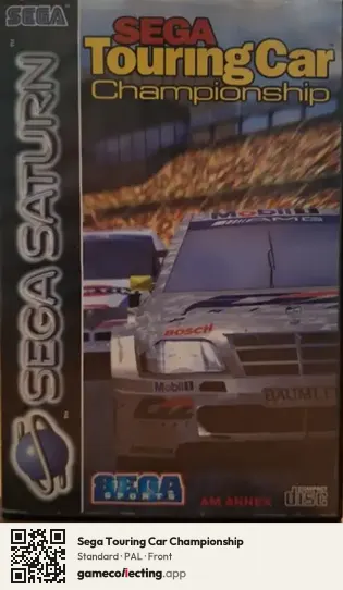 Sega Touring Car Championship Sega Saturn, PAL box front