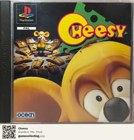 Cheesy PlayStation, PAL box front