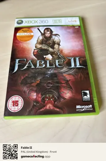 Fable II Xbox 360, United Kingdom box front