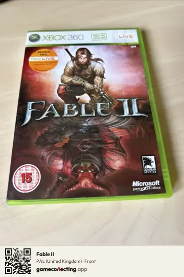 Fable II Xbox 360, United Kingdom box front