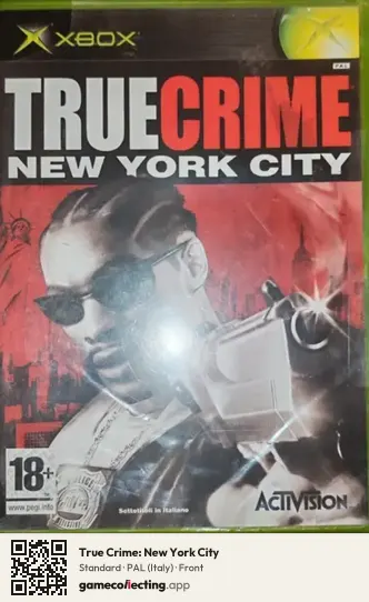 True Crime: New York City Xbox, Italy box front