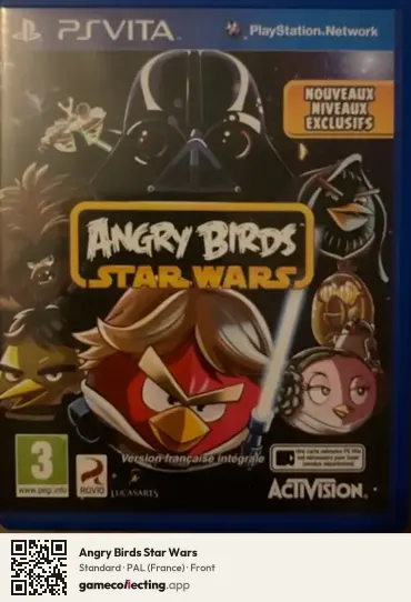 Angry Birds Star Wars PlayStation Vita, France box front