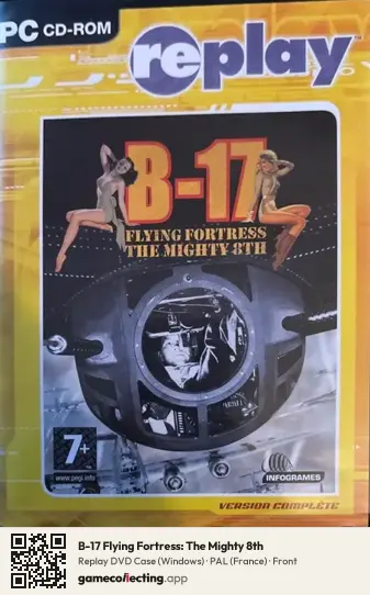 B-17 Flying Fortress: The Mighty 8th Computer, France box front