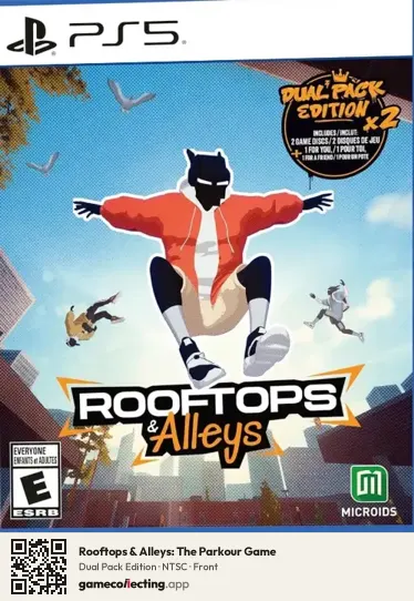 Rooftops & Alleys: The Parkour Game PlayStation 5, NTSC box front