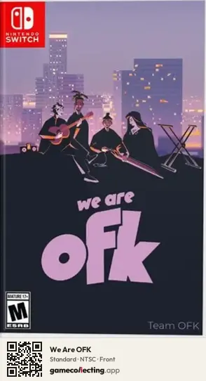 We Are OFK Nintendo Switch, NTSC box front