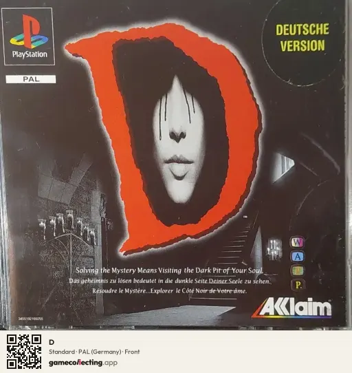D PlayStation, Germany box front