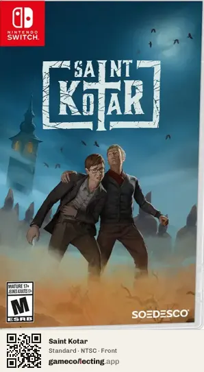 Saint Kotar Nintendo Switch, NTSC box front