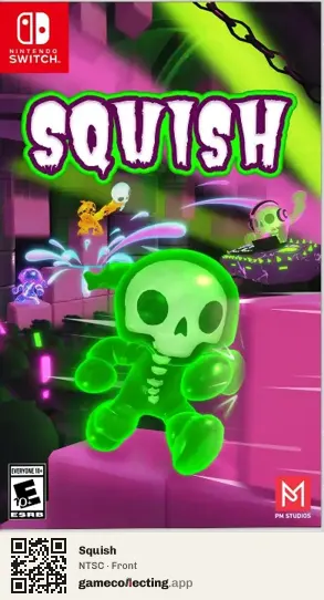 Squish Nintendo Switch, NTSC box front