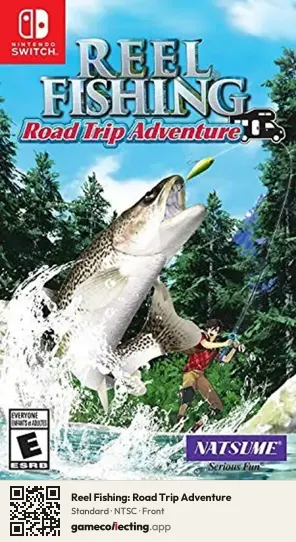 Reel Fishing: Road Trip Adventure Nintendo Switch, NTSC box front
