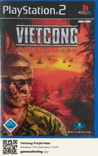 Vietcong: Purple Haze PlayStation 2, Germany box front