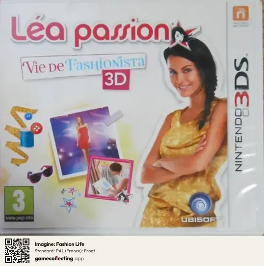 Imagine: Fashion Life Nintendo 3DS, France box front