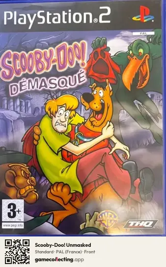 Scooby-Doo! Unmasked PlayStation 2, France box front