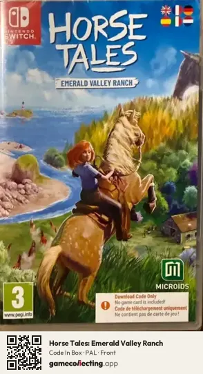 Horse Tales: Emerald Valley Ranch Nintendo Switch, PAL box front