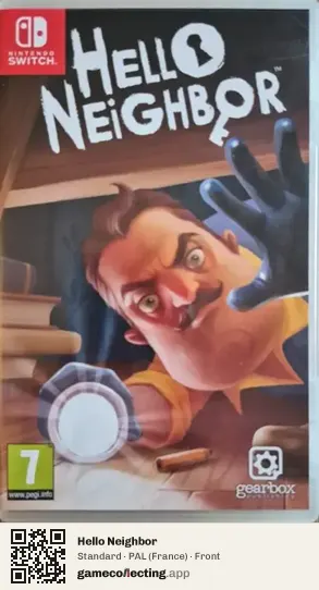Hello Neighbor Nintendo Switch, France box front