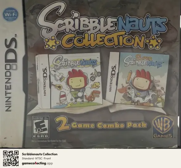 Scribblenauts Collection Nintendo DS, NTSC box front