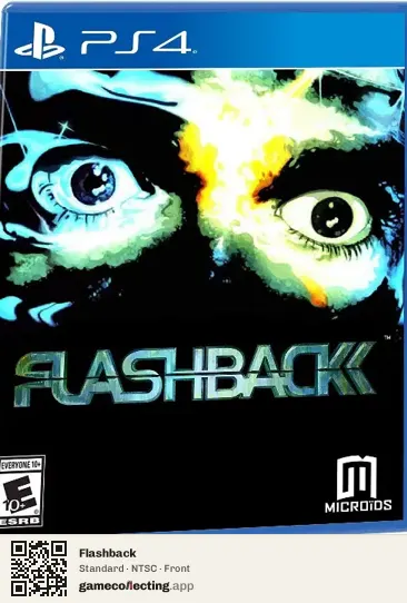 Flashback PlayStation 4, NTSC box front