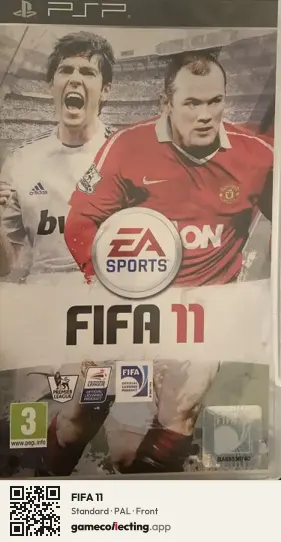 FIFA 11 PlayStation Portable, PAL box front