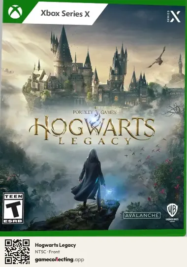 Hogwarts Legacy Xbox Series X, NTSC box front