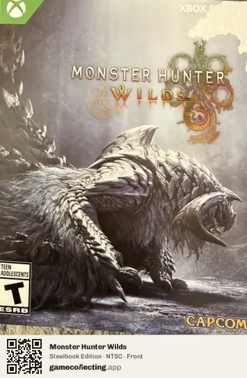 Monster Hunter Wilds Xbox Series X, NTSC box front