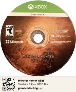 Monster Hunter Wilds Xbox Series X, NTSC disc