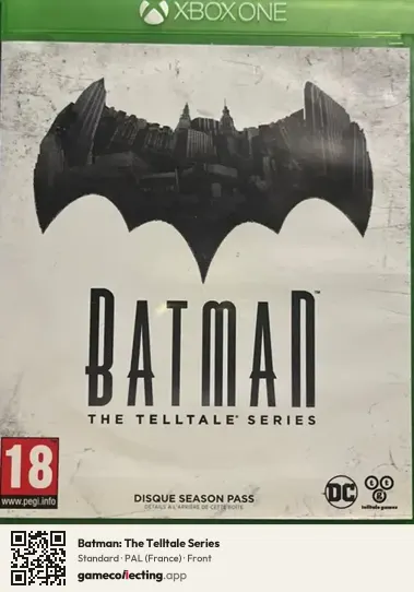 Batman: The Telltale Series Xbox One, France box front