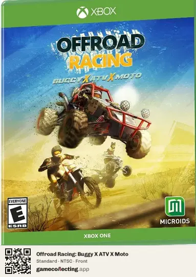 Offroad Racing: Buggy X ATV X Moto Xbox One, NTSC box front