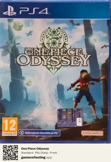 One Piece Odyssey PlayStation 4, Italy box front