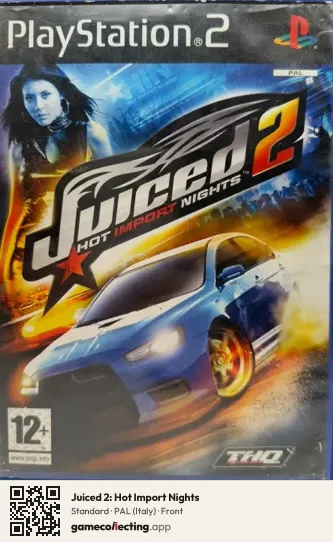 Juiced 2: Hot Import Nights PlayStation 2, Italy box front