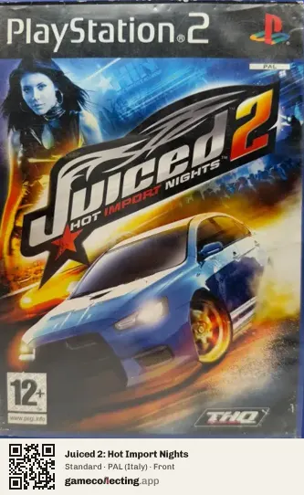 Juiced 2: Hot Import Nights PlayStation 2, Italy box front