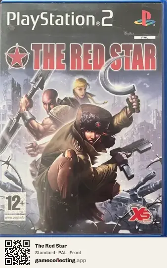 The Red Star PlayStation 2, PAL box front