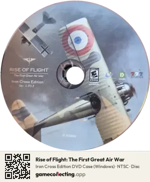 Rise of Flight: The First Great Air War Computer, NTSC disc