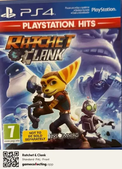 Ratchet & Clank PlayStation 4, PAL box front
