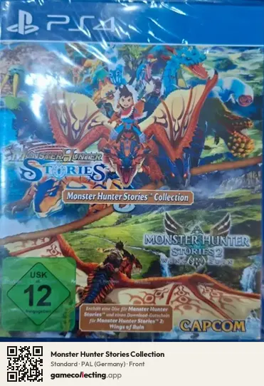 Monster Hunter Stories Collection PlayStation 4, Germany box front