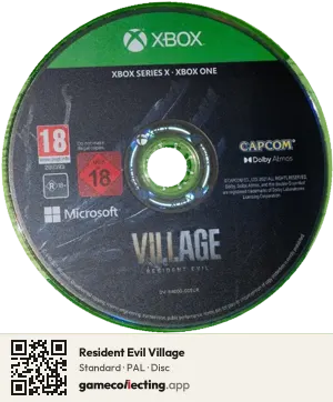 Resident Evil Village Xbox One, PAL disc