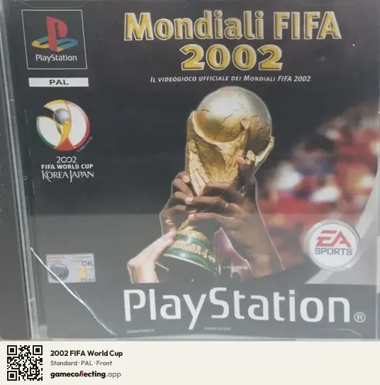 2002 FIFA World Cup PlayStation, PAL box front