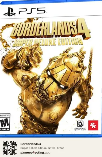 Borderlands 4 PlayStation 5, NTSC box front