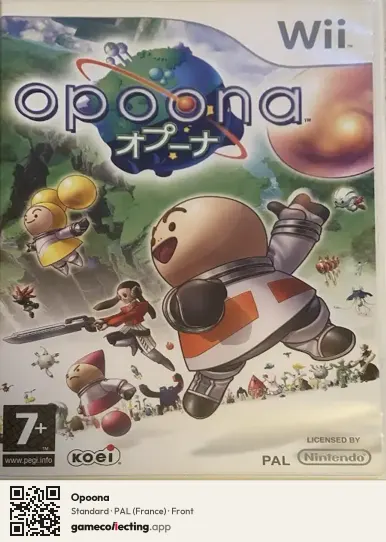 Opoona Nintendo Wii, France box front