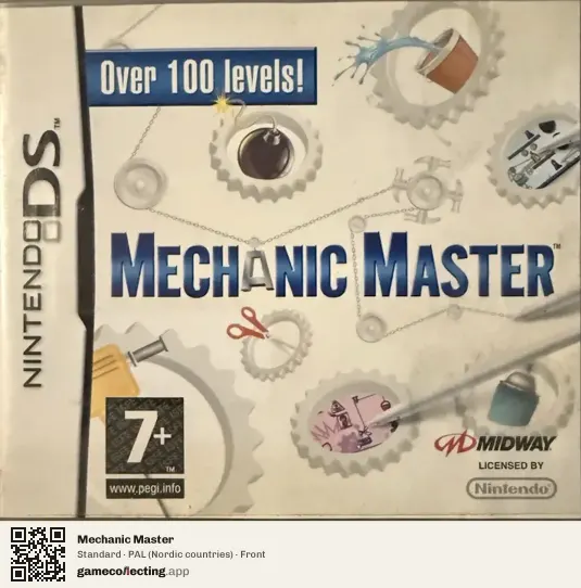 Mechanic Master Nintendo DS, Nordic countries box front