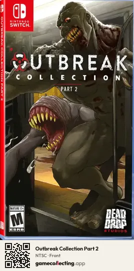 Outbreak Collection Part 2 Nintendo Switch, NTSC box front