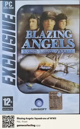 Blazing Angels: Squadrons of WWII Computer, PAL box front
