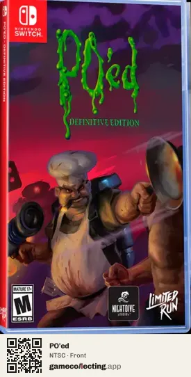 PO'ed Nintendo Switch, NTSC box front