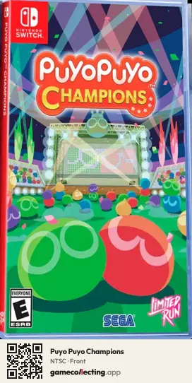 Puyo Puyo Champions Nintendo Switch, NTSC box front
