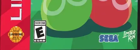 Puyo Puyo Champions, the ESRB box on its front