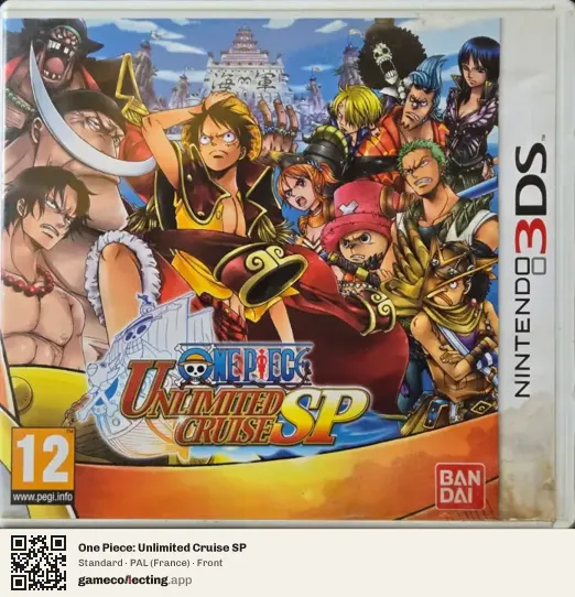 One Piece: Unlimited Cruise SP Nintendo 3DS, France box front