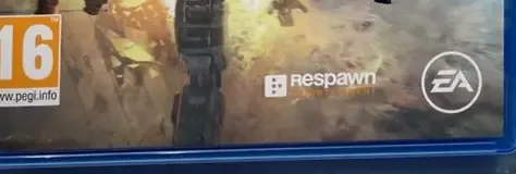 Titanfall 2, the PEGI square on its front