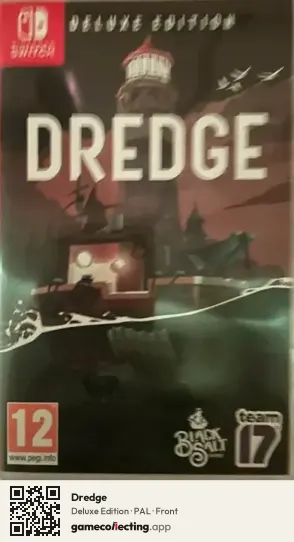 Dredge Nintendo Switch, PAL box front