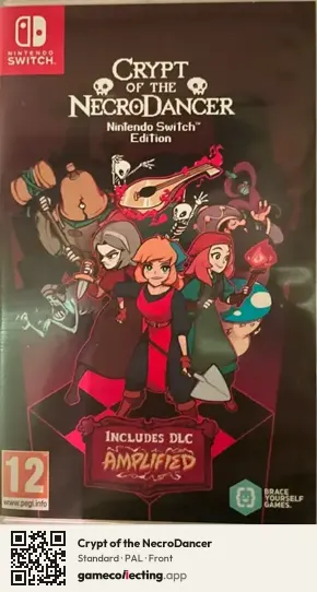 Crypt of the NecroDancer Nintendo Switch, PAL box front