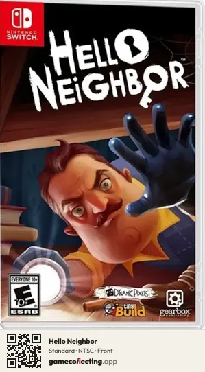 Hello Neighbor Nintendo Switch, NTSC box front