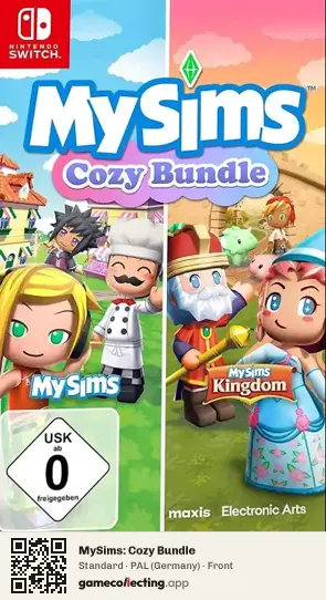MySims: Cozy Bundle Nintendo Switch, Germany box front